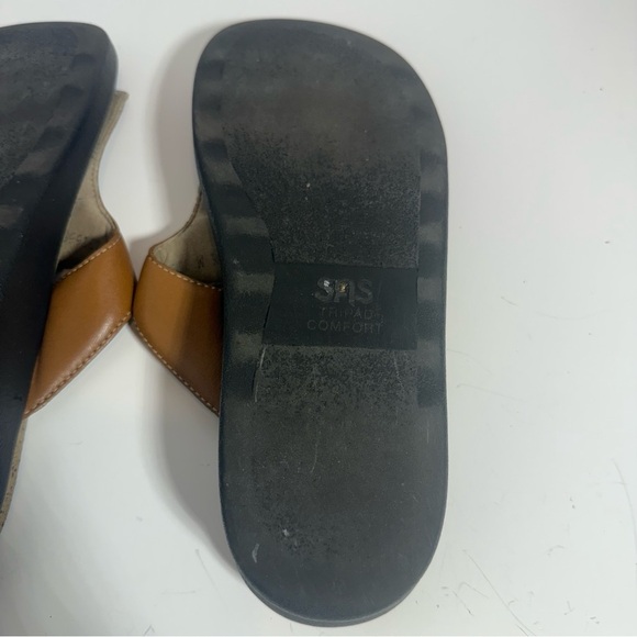 SAS Women’s Sanibel Caramel Brown Size 10.5 M Sandals Flip Flops - Picture 6 of 7